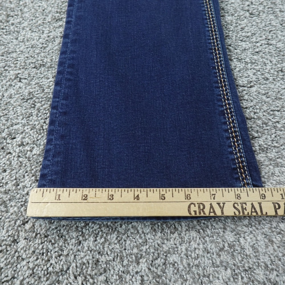 Rock Revival Jeans Womens 30 Dark Blue Denim Pants Easy Boot Betty Flare Stretch - Picture 3 of 15